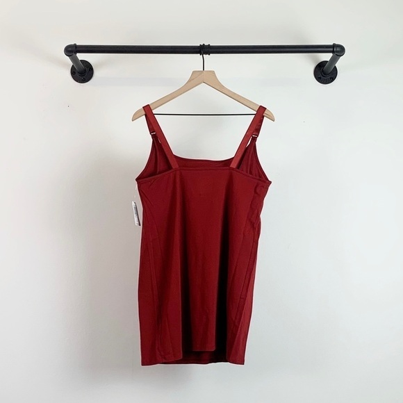 NWT Torrid Plus Size Maternity Nursing Clip Down Nursing Tank Top In Merlot Red - Picture 6 of 7